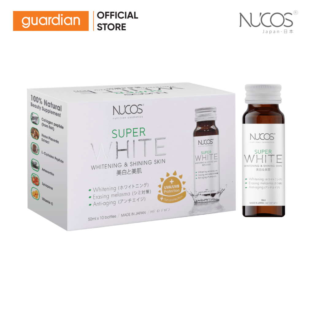 N C U Ng Collagen H Tr L M S Ng Da Nucos Super White Whitening