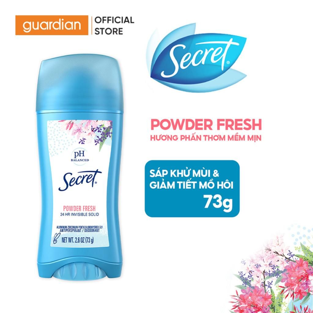 Sáp Khử Mùi Và Giảm Tiết Mồ Hôi Secret Powder Fresh 73G