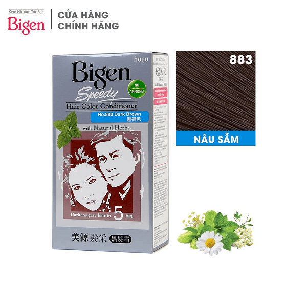 thuoc-nhuom-toc-phu-bac-bigen-speedy-hair-color-conditioner-#883-dark-brown-nau-sam-80g