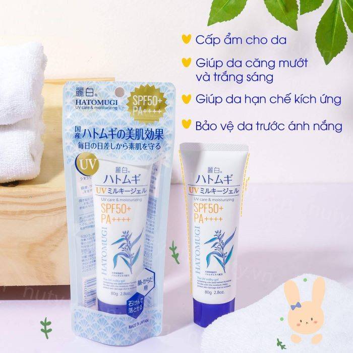 gel-chong-nang-reihaku-hatomugi-giup-lam-sang-da-va-chong-nang-uv-care-moisturizing-spf50-pa-80g