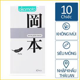 bao-cao-su-khong-mui-tinh-khiet-okamoto-skinless-skin-purity-hop-10c