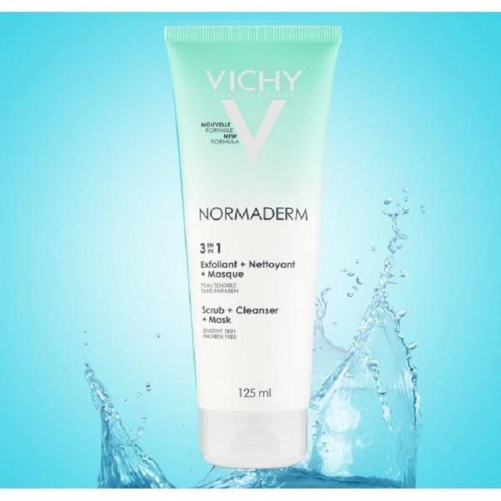 kem-tay-te-bao-chet-3-tac-dung-vichy-normaderm-3in1-scrub-+-cleanser-+-mask-125ml