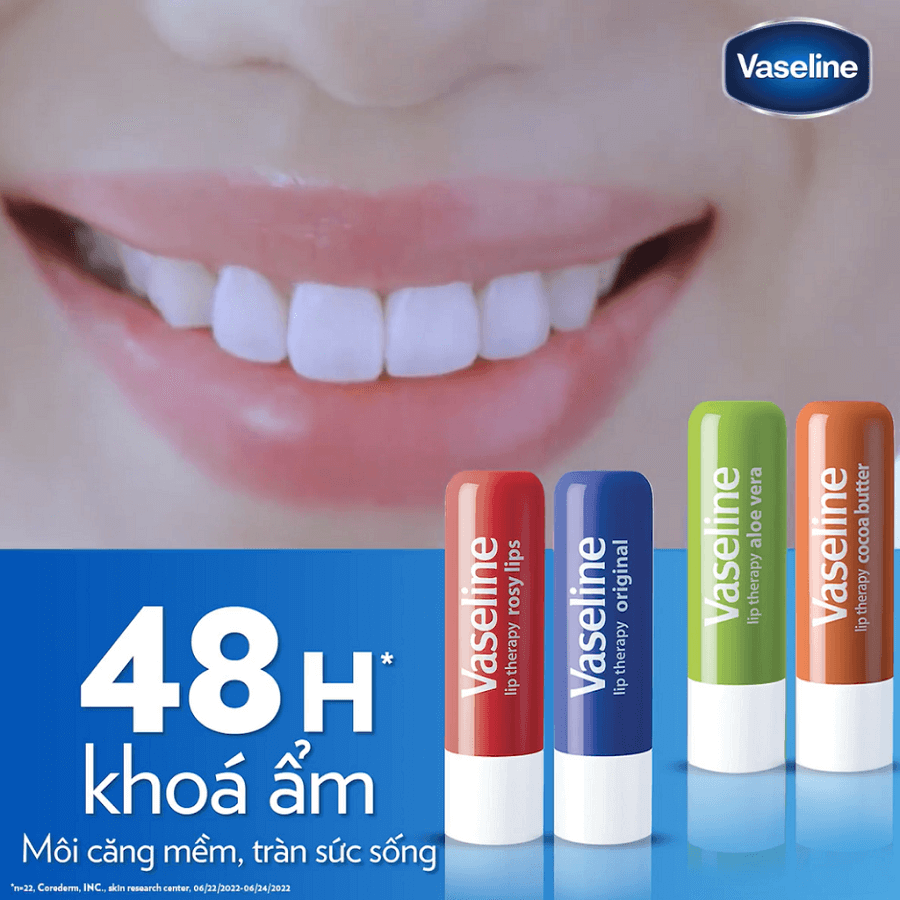 son-duong-moi-vaseline-lip-therapy-cocoa-butter-stick-chiet-xuat-bo-cacao-4,8g