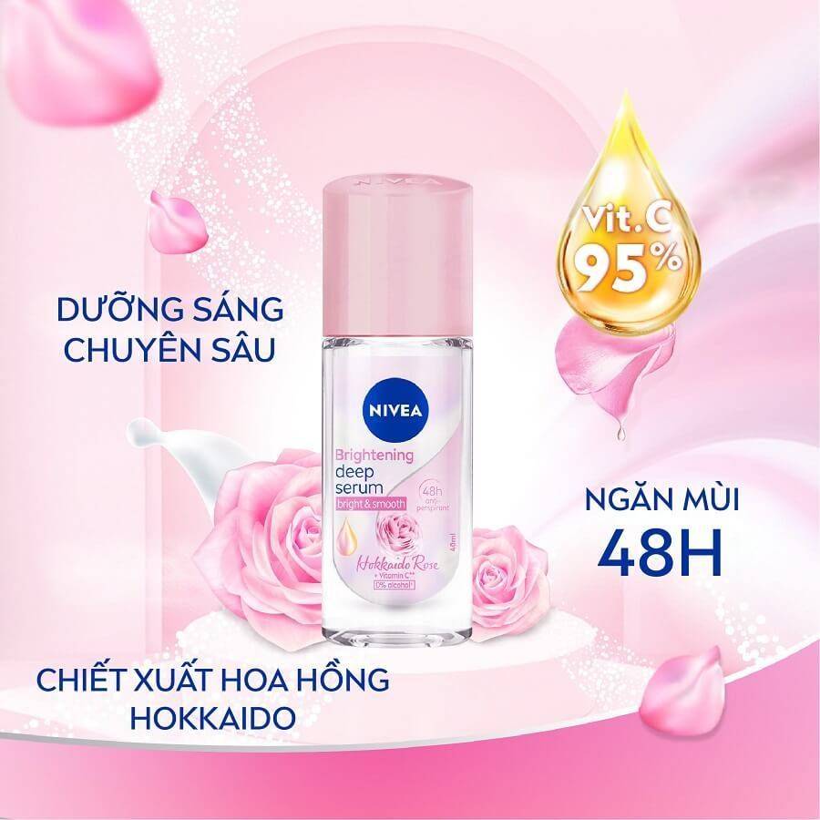 lan-ngan-mui-serum-trang-min-nivea-brightening-deep-serum-hokkaido-rose-huong-hoa-40ml