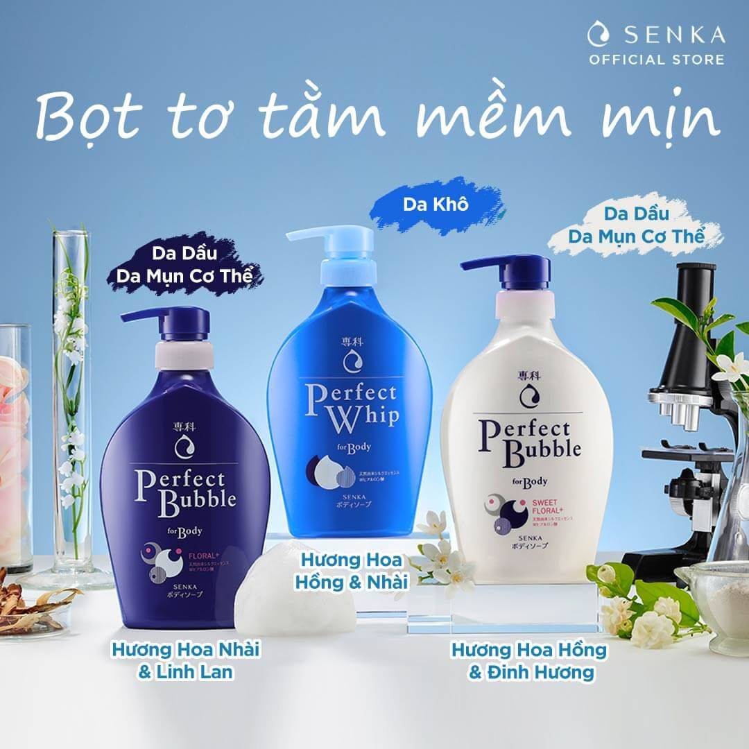 sua-tam-tao-bot-senka-perfect-bubble-huong-hoa-tuoi-mat-500ml