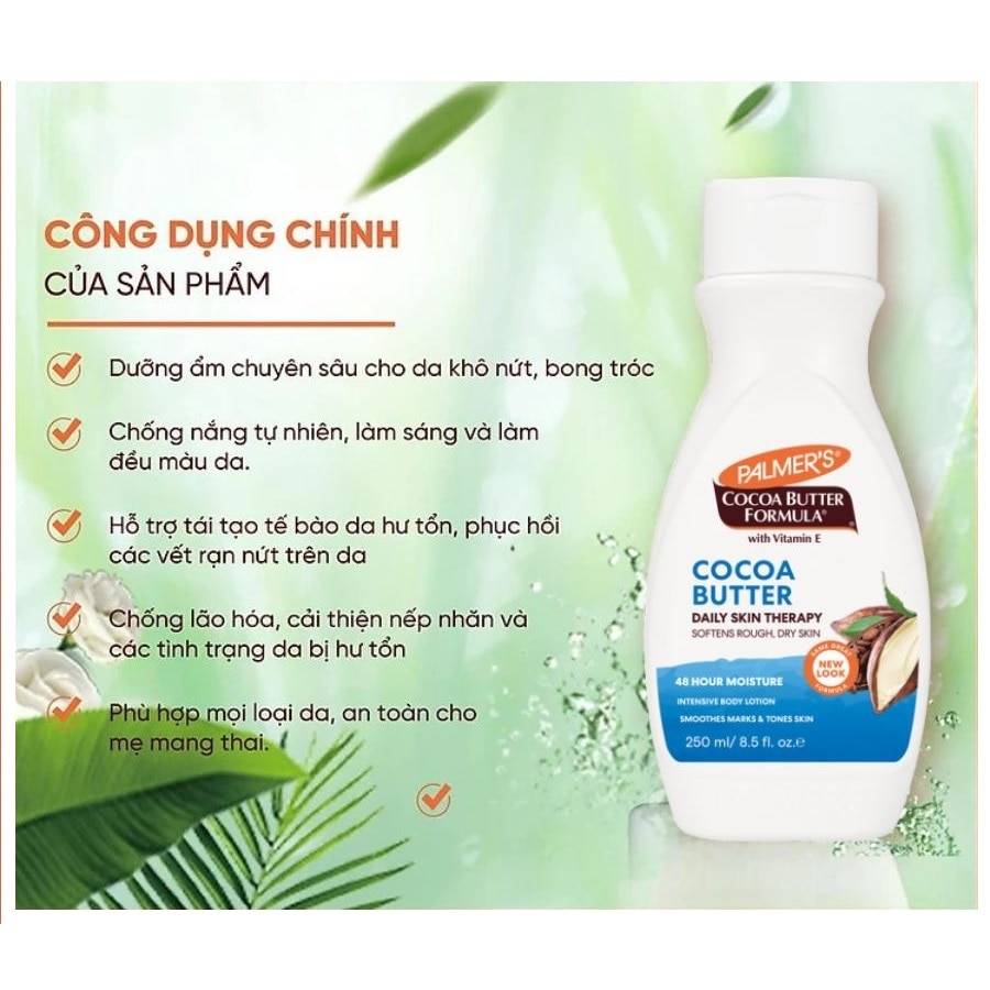 sua-duong-the-cho-da-mem-min-palmer’s-cocoa-butter-formula-with-vitamin-e-intensive-body-lotion-250ml