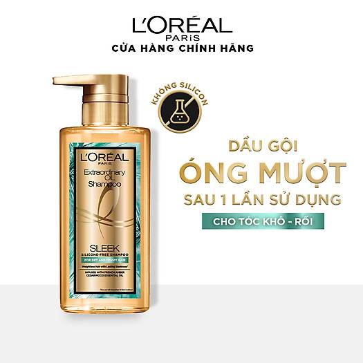 dau-goi-duong-toc-suon-muot-l'oreal-paris-extraordinary-oil-cao-cap-440ml