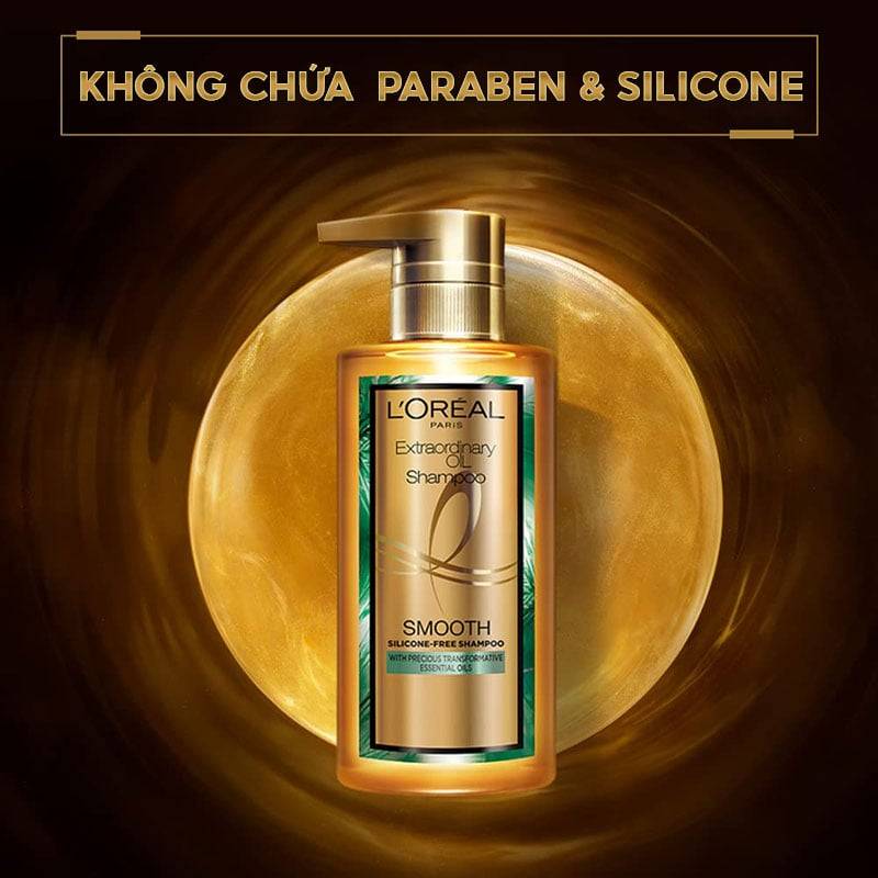 dau-goi-duong-toc-suon-muot-l'oreal-paris-extraordinary-oil-cao-cap-440ml