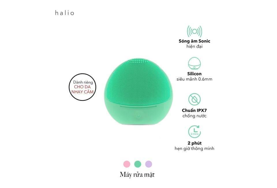 may-rua-mat-danh-cho-da-nhay-cam-halio-sensitive-facial-cleansing-and-massaging-device-sweet-mint-limited-edition-mau-xanh-ngoc