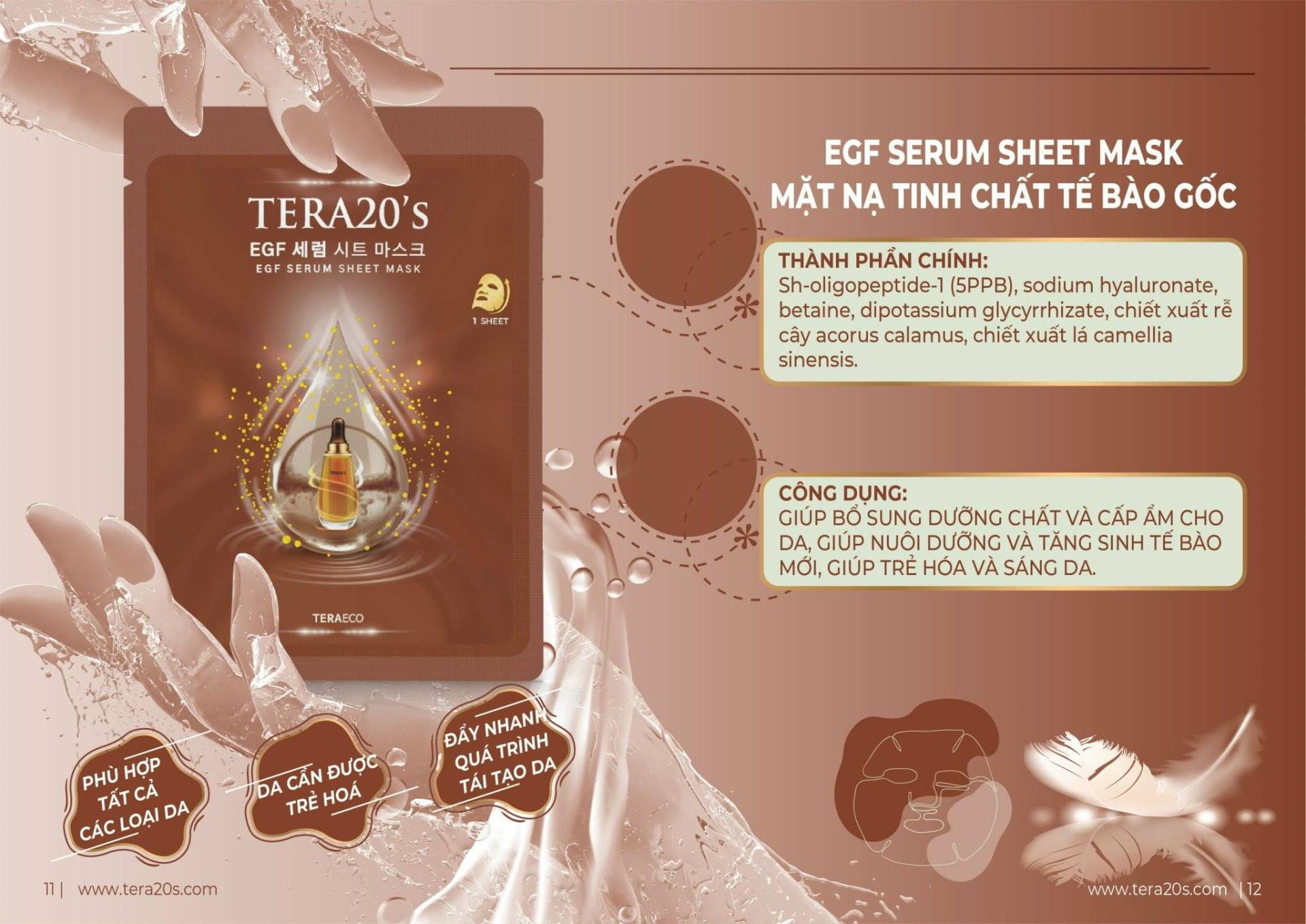 mat-na-tinh-chat-te-bao-goc-ho-tro-cap-am-va-ngan-lao-hoa-tera20’s-egf-serum-sheet-mask-28ml