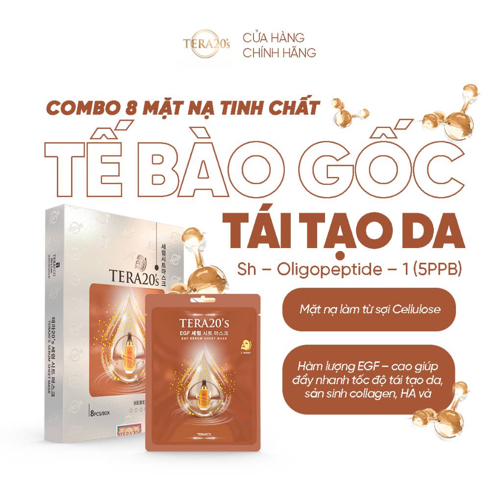 mat-na-tinh-chat-te-bao-goc-ho-tro-cap-am-va-ngan-lao-hoa-tera20’s-egf-serum-sheet-mask-28ml