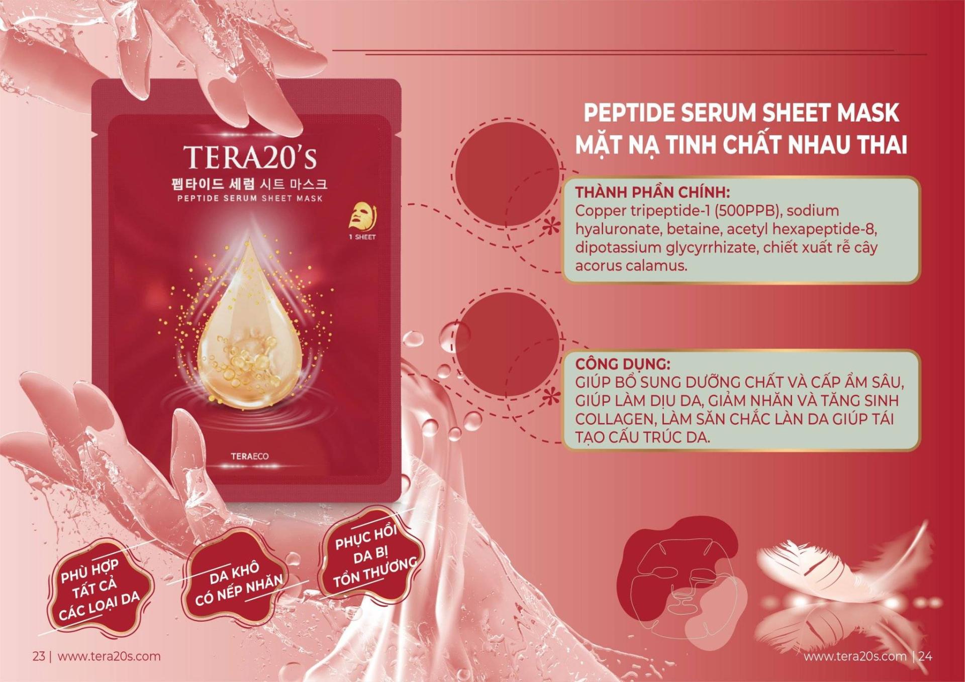 mat-na-tinh-chat-peptide-ho-tro-cap-am-va-giam-nhan-tera20’s-peptide-serum-sheet-mask-28ml