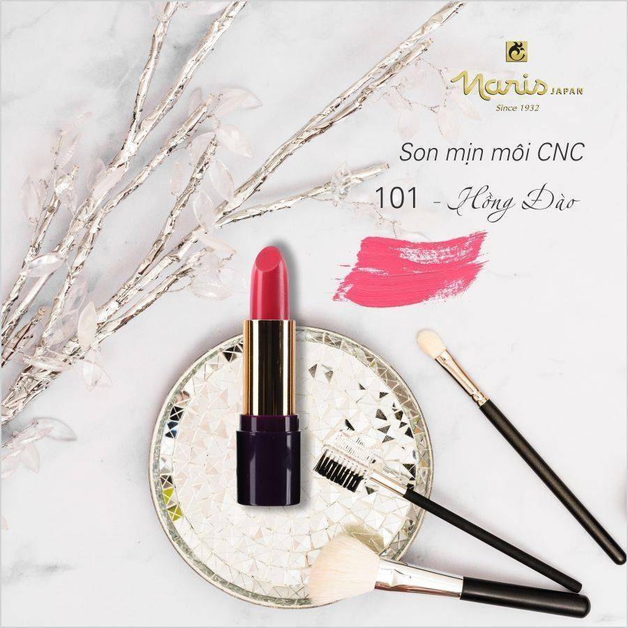 son-thoi-naris-cosmetics-cnc-smooth-Ceniciente-Smooth-lip-101-hong-dao-3-7gr