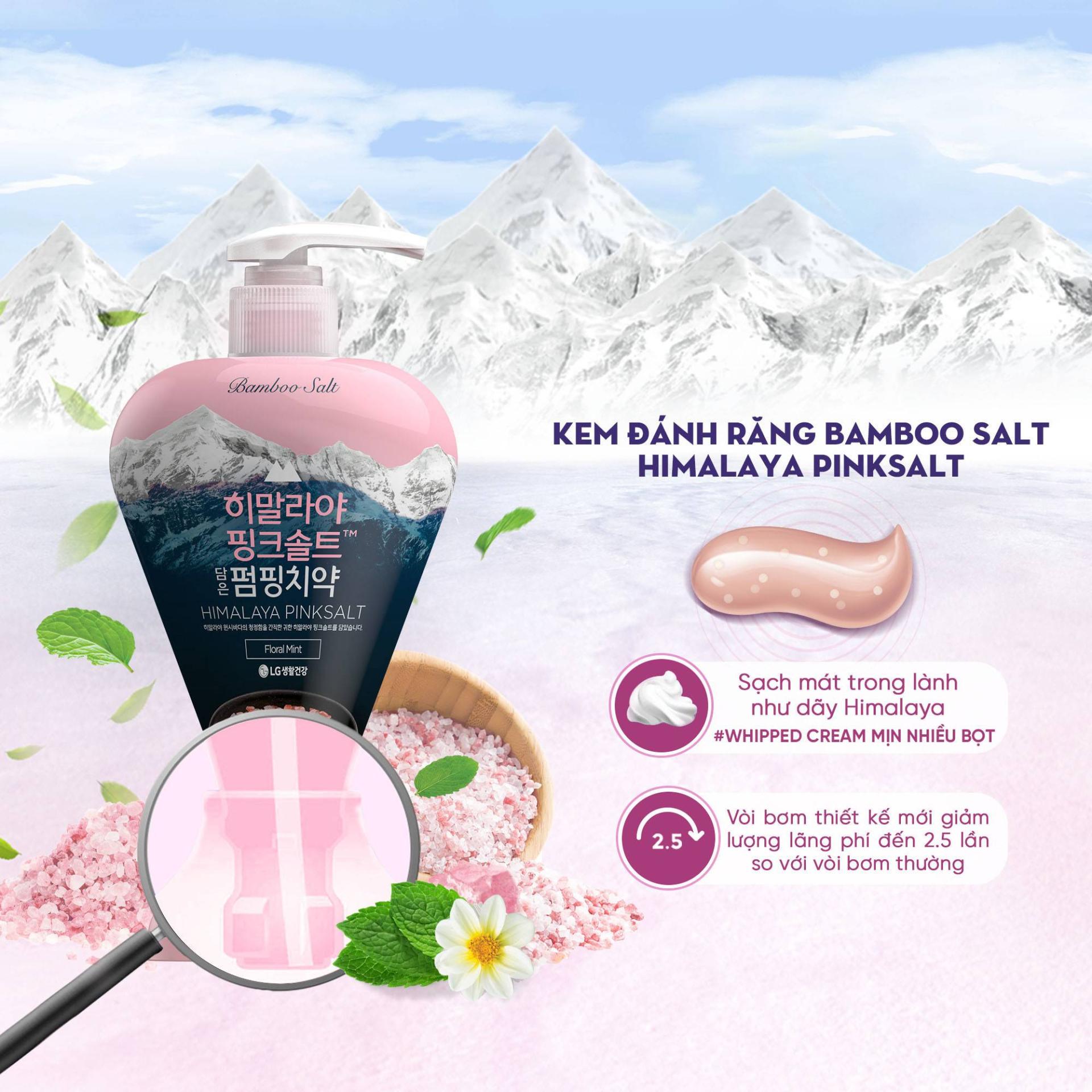 kem-danh-rang-muoi-hong-hoa-bac-ha-bamboo-salt-himalaya-pink-salt-floral-mint-pumping-285g