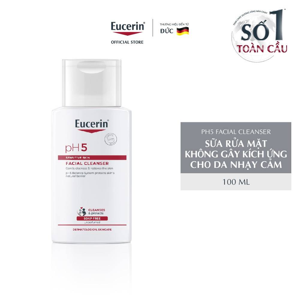 sua-rua-mat-cho-da-nhay-cam-facial-cleanser-ph5-sensitive-skin-eucerin-100ml