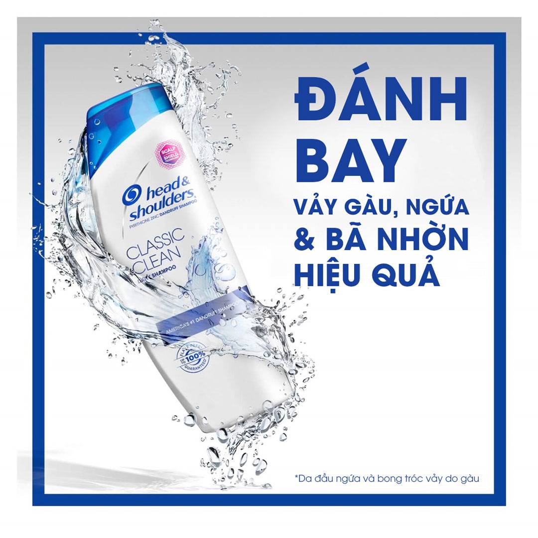 Dầu Gội Head & Shoulders Sạch Sâu Sảng Khoái 700ml