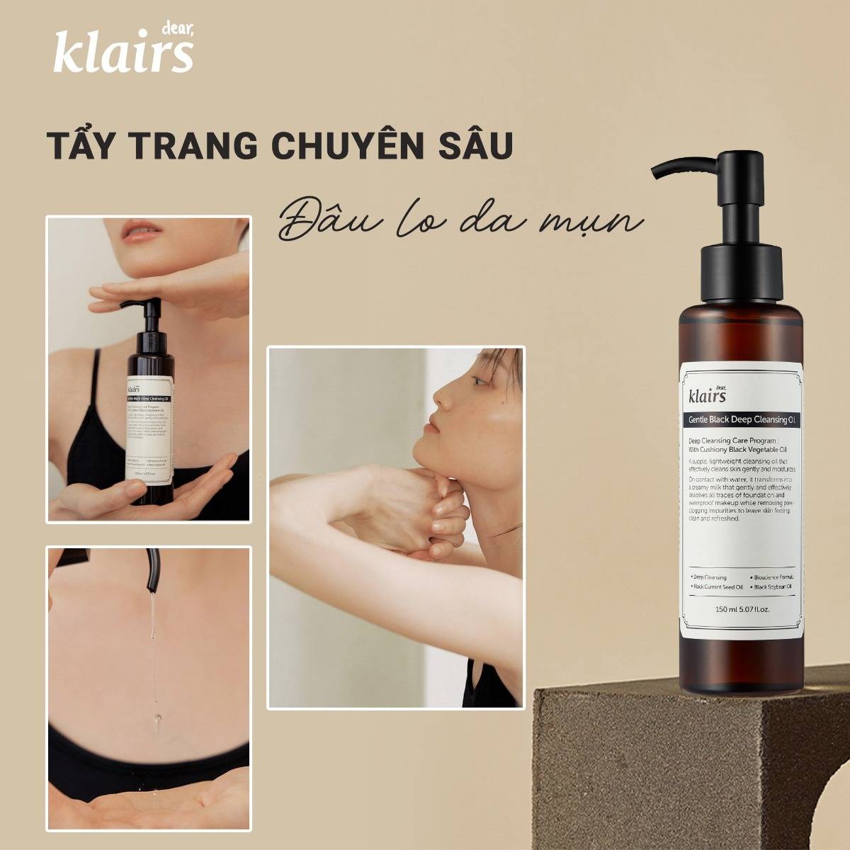 dau-tay-trang-kiem-soat-ba-nhon-cung-cap-duong-chat-cho-da-klairs-gentle-black-deep-cleansing-oil-150ml