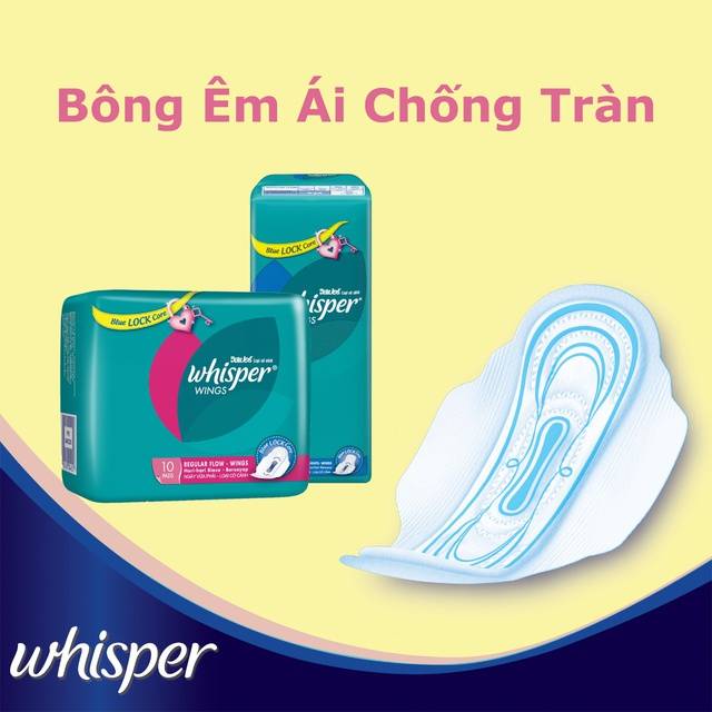 bang-ve-sinh-ngay-thuong-23cm-whisper-goi-10-mieng