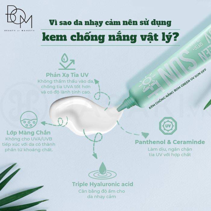 kem-chong-nang-duong-am-bom-green-uv-sun-off-spf50-pa-50ml