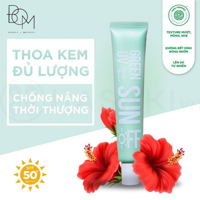 kem-chong-nang-duong-am-bom-green-uv-sun-off-spf50-pa-50ml