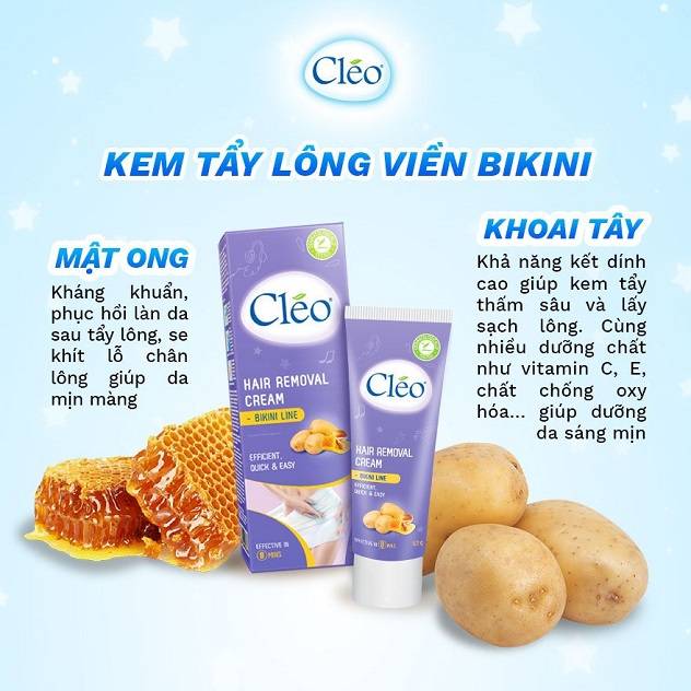 kem-tay-long-vien-bikini-cleo-50g