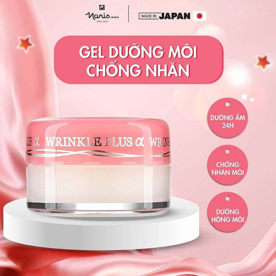 son-duong-naris-cosmetics-wrinkle-plus-alpha-super-lip-repair-ngua-nhan-giam-kho-moi-10g