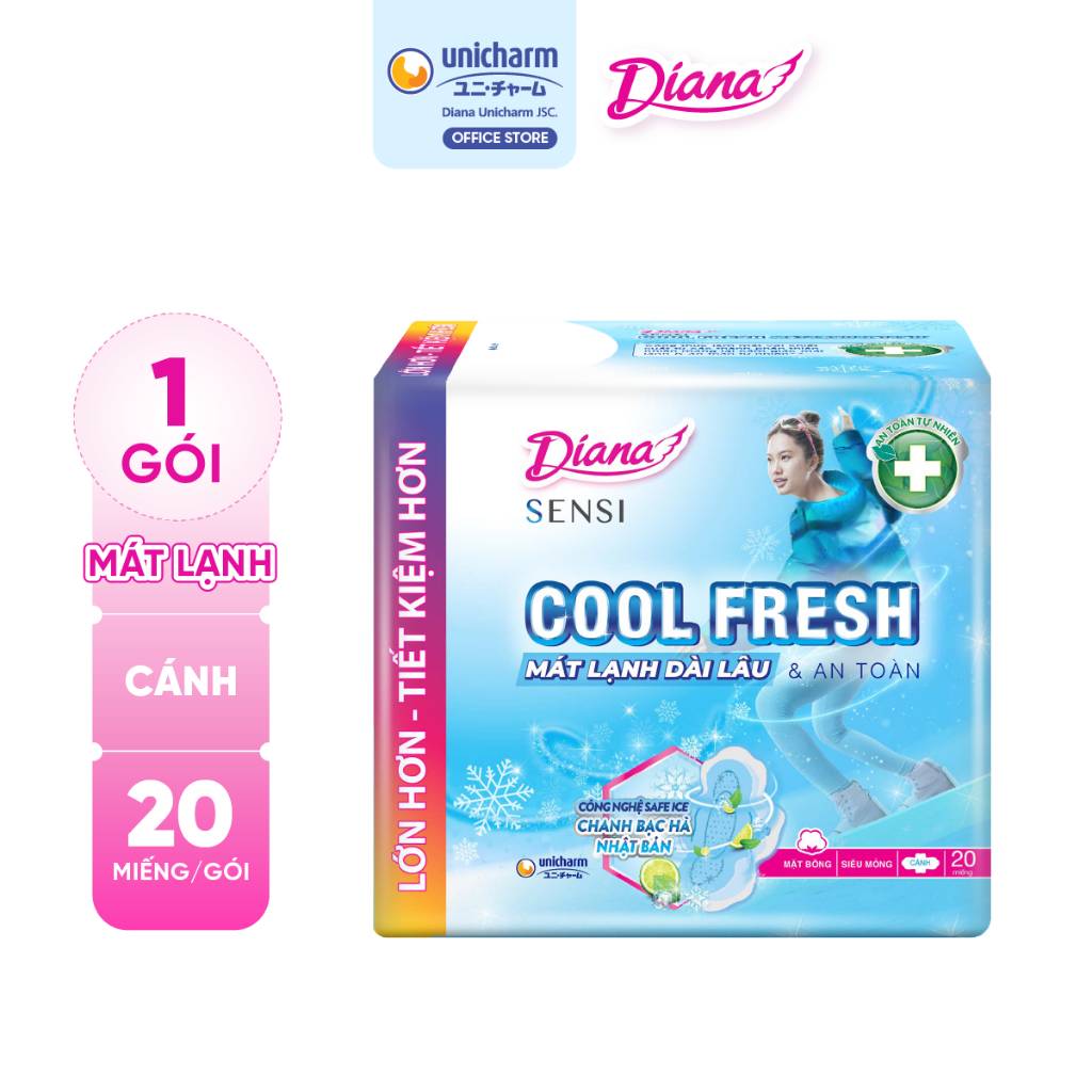 bang-ve-sinh-diana-sensi-cool-fresh-sieu-mong-canh-23cm-20-mieng