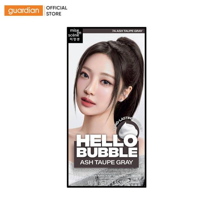 THUỐC NHUỘM MISE EN SCENE HELLO BUBBLE NÂU XÁM KHÓI 7A 100G