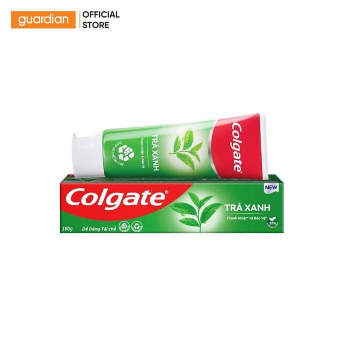 Kem Đánh Răng Trà Xanh Thanh Nhiệt Và Bảo Vệ Colgate 180Gr