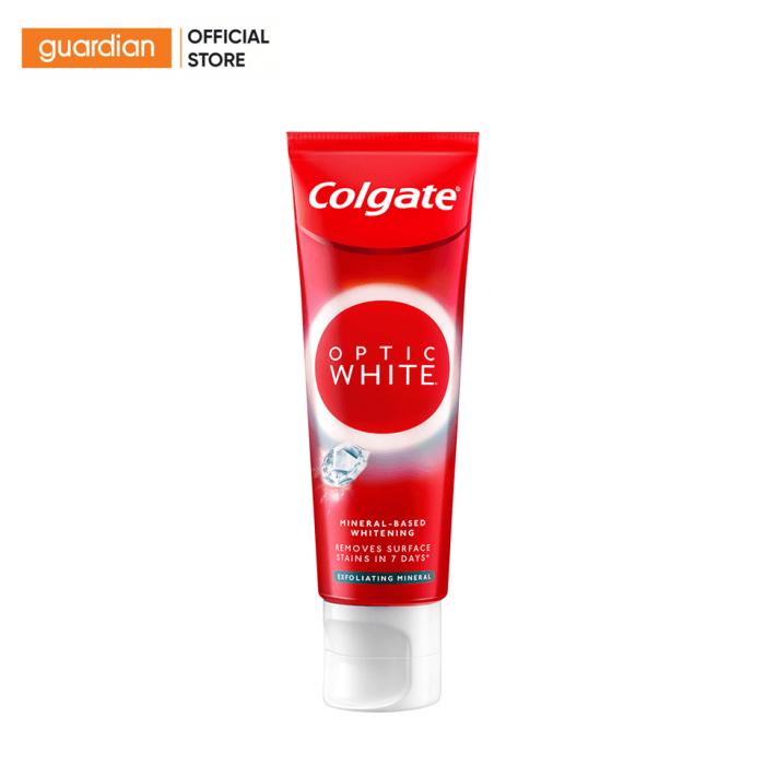 Kem đánh răng Colgate Optic White Plus Shine làm trắng sáng răng 100g