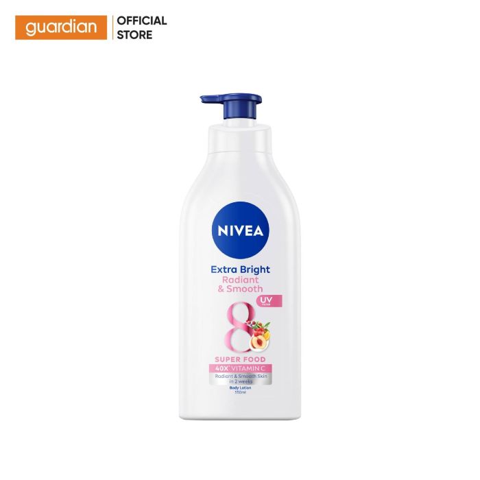 Sữa Dưỡng Thể Nivea Trắng Mịn Extra White Radiant & Smooth 550ml