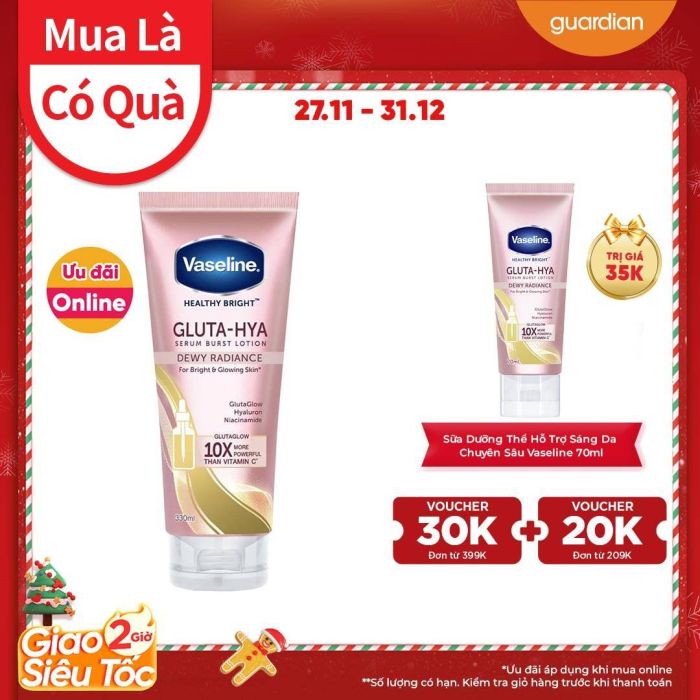 Sữa Dưỡng Thể Vaseline 330Ml