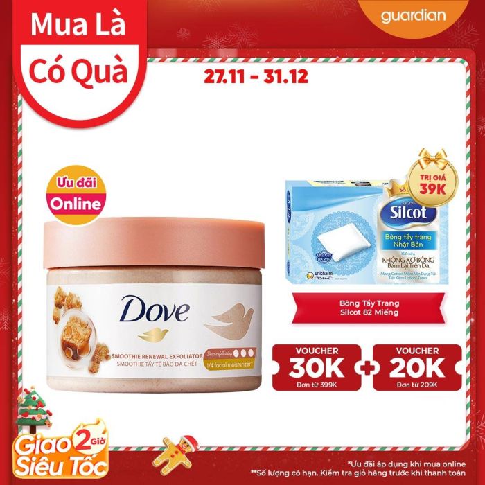 Tẩy Tế Bào Chết Dove 298Gr