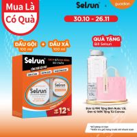 SELSUN BỘ SẢN PHẨM CHỐNG GÀU (DẦU GỘI 100ML+ DẦU XẢ 100ML)