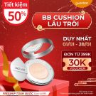 Phấn Nước Sace Lady Pro Zone 24H Ultra Cover Matte BB Cushion Shade #02 12g