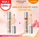 Kem Che Khuyết Điểm Sace Lady Pro Zone 24hr Full Coverage Concealer Shade #01 5g