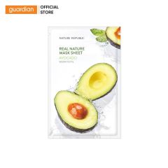 Mặt Nạ Bơ Real Nature Avocado Mask Sheet Nature Republic 23Ml