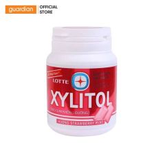 KẹO Gum Không ĐườNg Hương Strawberry Mint Xylitol Lotte 58Gr