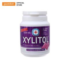 KẹO Gum Không ĐườNg Hương Blueberry Mint Xylitol Lotte 58Gr