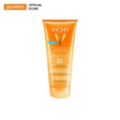 kem-chong-nang-toan-than-dang-gel-sua-khong-nhon-rit-vichy-ideal-soleil-ultra-melting-spf50-uva-uvb-200ml