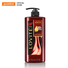 Sữa Tắm Hỗ Trợ Sáng Da L'Ovité Serum Red Wine Merlot Hương Dịu Ngọt 650Ml