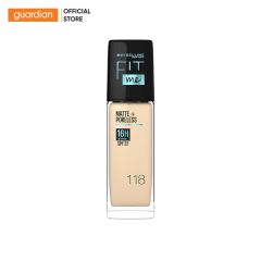 Kem Nền Mịn Nhẹ Kiềm Dầu Maybelline Fit Me Spf22 #118 Light Beige 30Ml