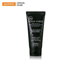 sua-rua-mat-giup-ngan-ngua-mun-danh-cho-nam-dabo-black-force-foam-cleanser-black-&-white-mild-scrub-for-men-120ml