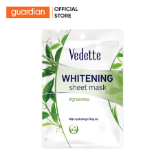 mat-na-giay-duong-trang-da-vedette-whitening-sheet-mask-chiet-xuat-tra-xanh-22ml