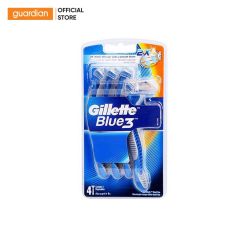 Dao Cạo Blue 3 Gillette Vỉ 4 Cái