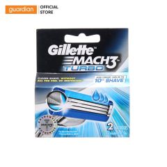 Lưỡi Dao Cạo Mach 3 Turbo Gillette Hộp 2 Lưỡi