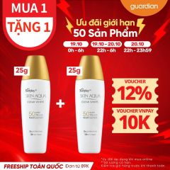 Sữa Chống Nắng Dưỡng Da Trắng Mịn Sunplay Skin Aqua Clear White Spf50 Pa+++ 25Gr