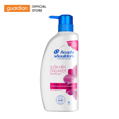 Dầu Gội Làm Sạch Gàu Suôn Mềm Óng Mượt Head & Shoulders Anti-Dandruff Smooth & Silky 625Ml