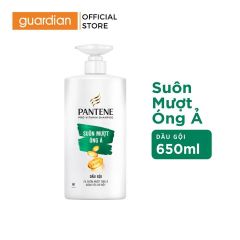 Dầu Gội Suôn Mượt Óng Ả Pantene Silky Smooth Care Shampoo 650Ml