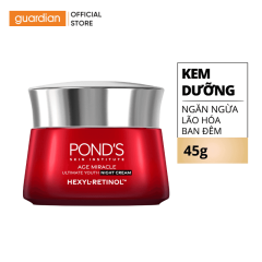 kem-duong-ban-dem-pond-s-age-miracle-mo-dom-nau-va-nep-nhan-voi-50x-hexyl-retinol-45gr